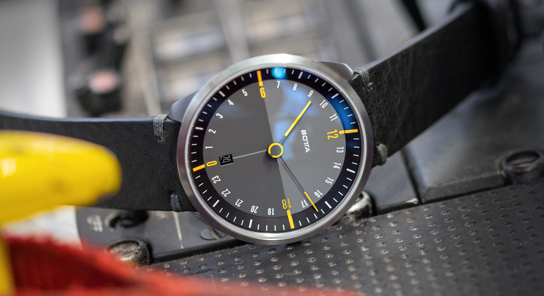 Die neue TRES 24 Quarz 40 mm – 24 Stunden, 60 Minuten und C Sekunden