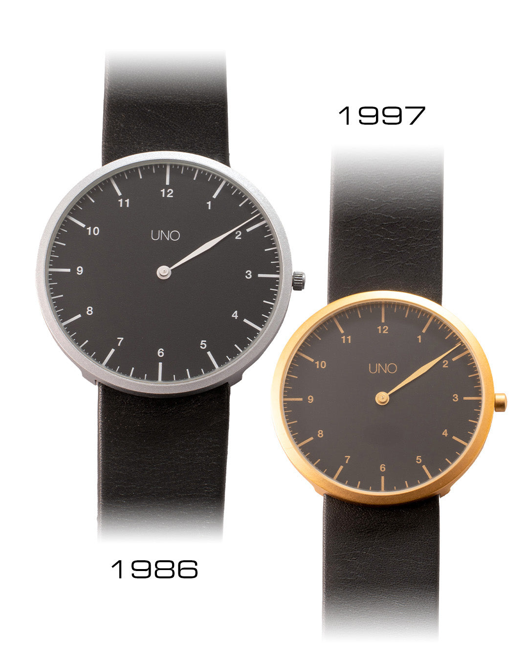 The first UNO one-hand watch.
