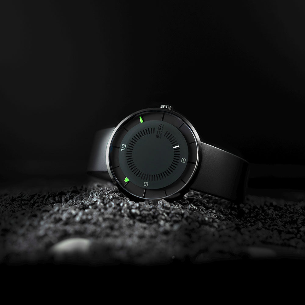 Schwarzes BOTTA Armband und Schließe