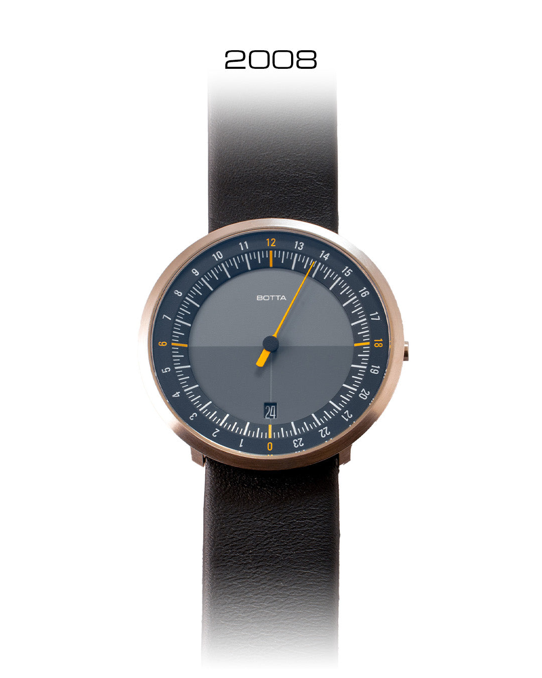 The first 24-hour one-hand watch from BOTTA