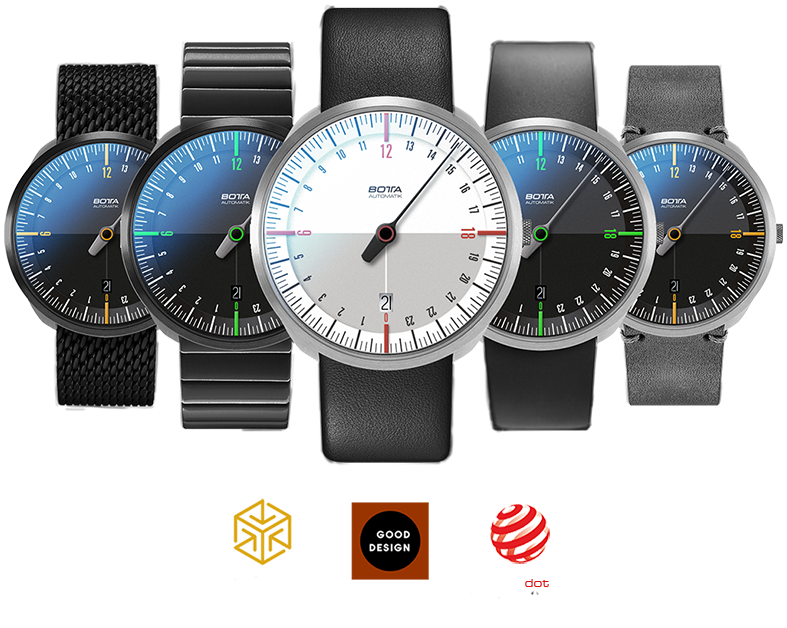 UNO 24 Automatik – die Automatikversion der Original 24 Stunden Einzeigeruhr
